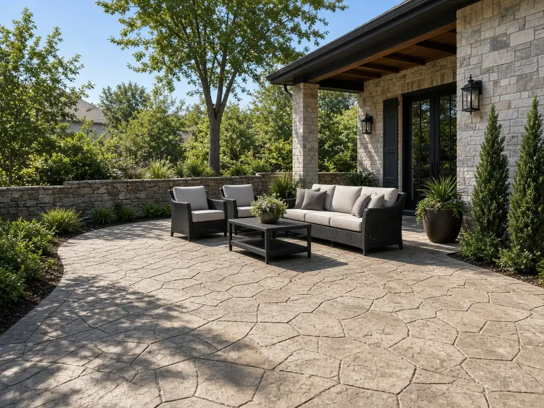 Stamped Patios in the Lubbock area